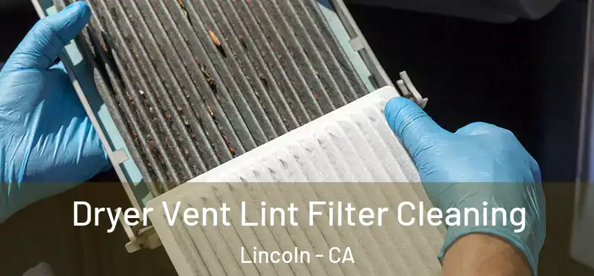 Dryer Vent Lint Filter Cleaning Lincoln - CA